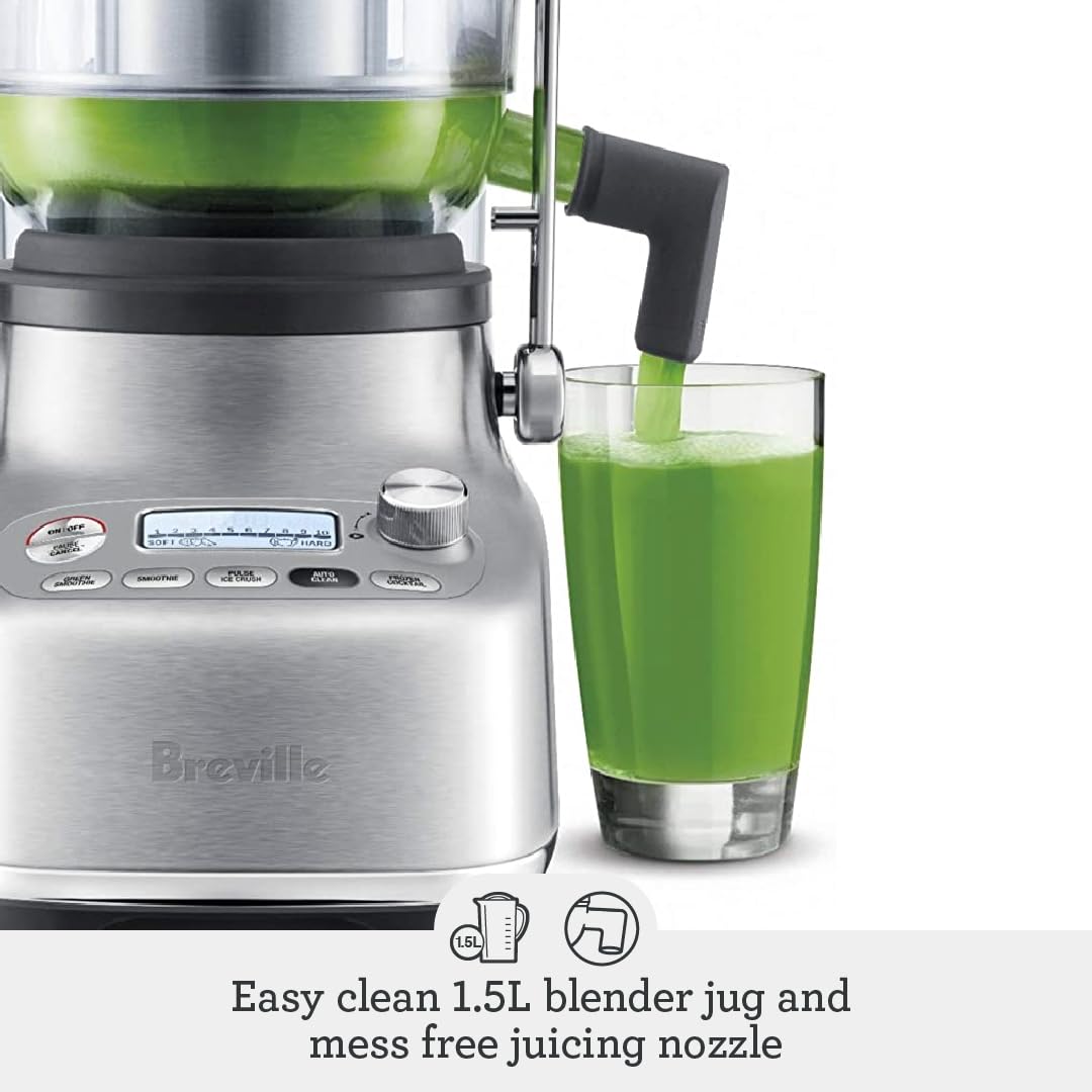Foto 5 pulgar | Licuadora Y Exprimidor Breville 3x Bluicer Pro Bjb815bss 1.5l - Venta Internacional.