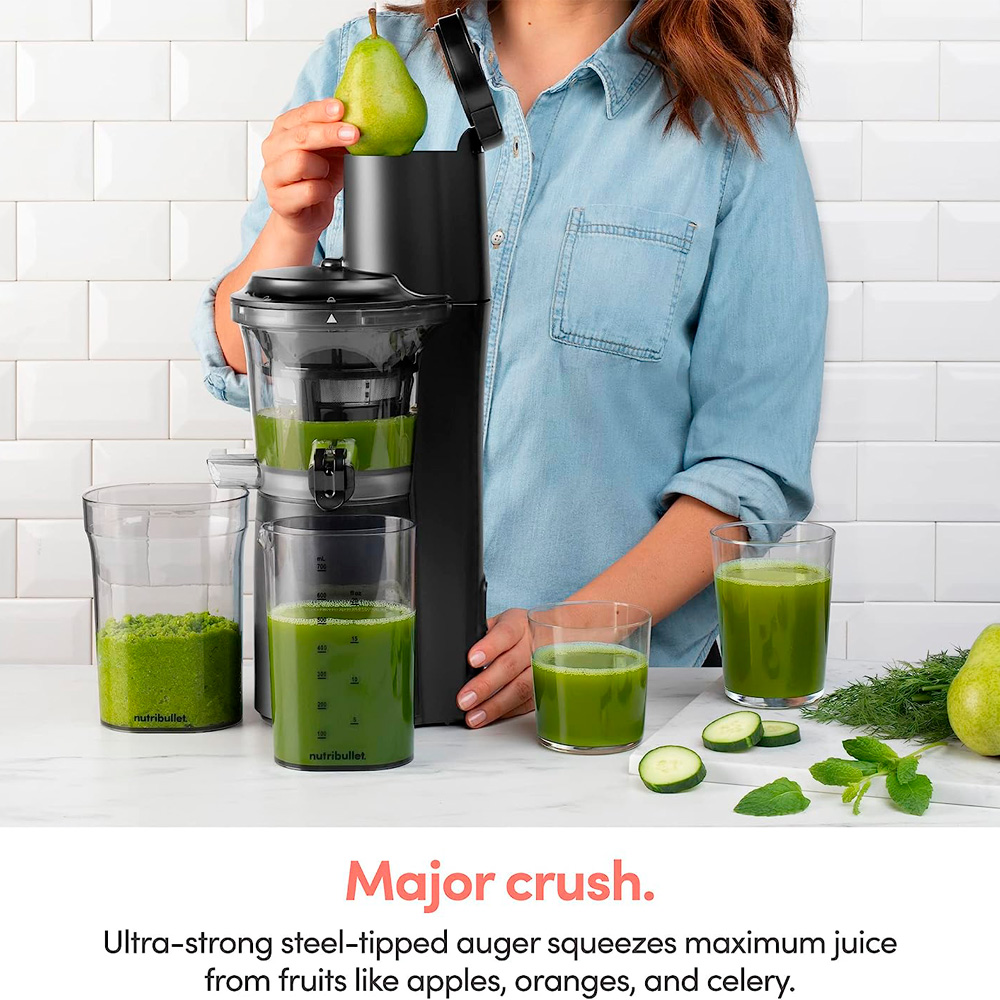 Foto 6 pulgar | Nutribullet Slow Juicer Exprimidor Lento 150w – Nbj50300