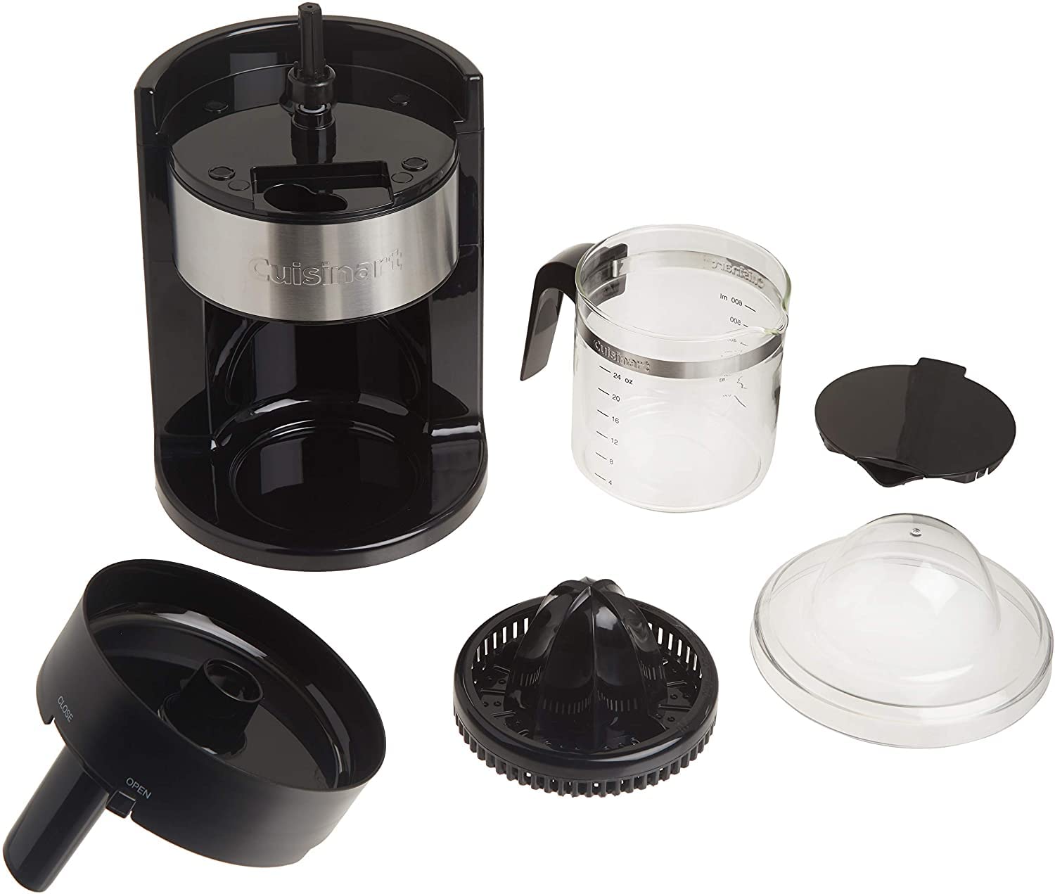Foto 6 pulgar | Exprimidor De Cítricos Cuisinart Ccj-900p1 Con Jarra De 700 Ml, Color Negro Y Plateado - Venta Internacional.