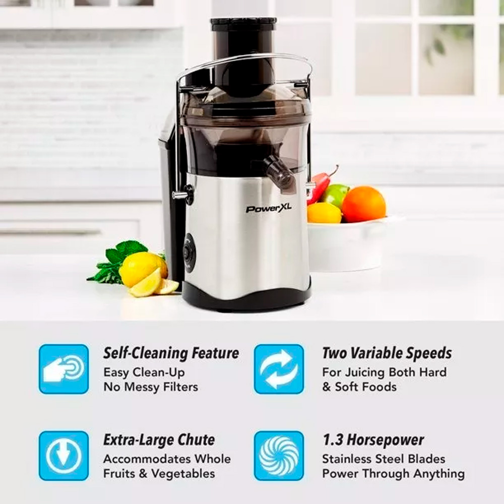 Foto 4 | Extractor de Jugos Powerxl Self-cleaning Shl-90sc