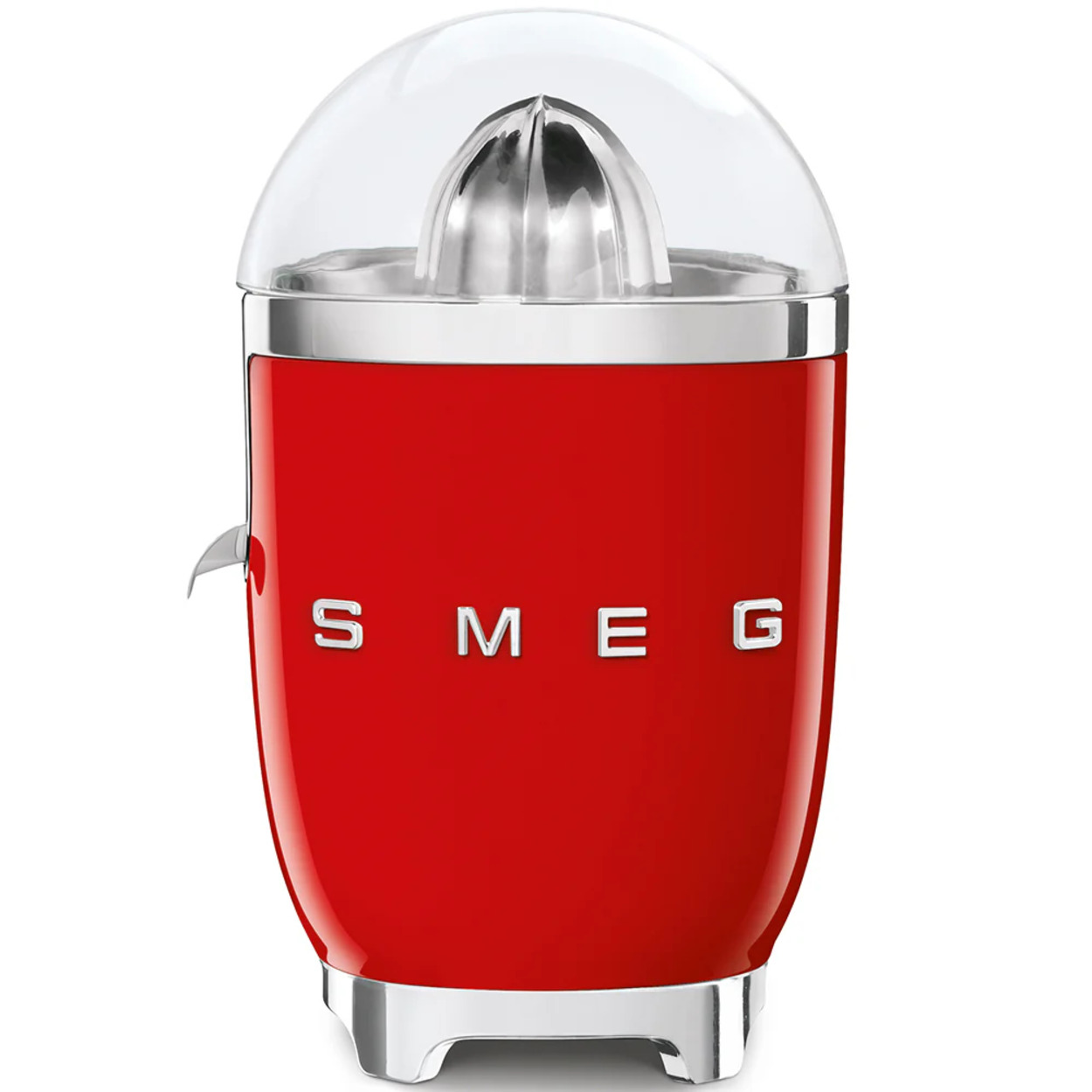 Exprimidor De Jugos Smeg Cjf01rdus De Flujo Directo Rojo