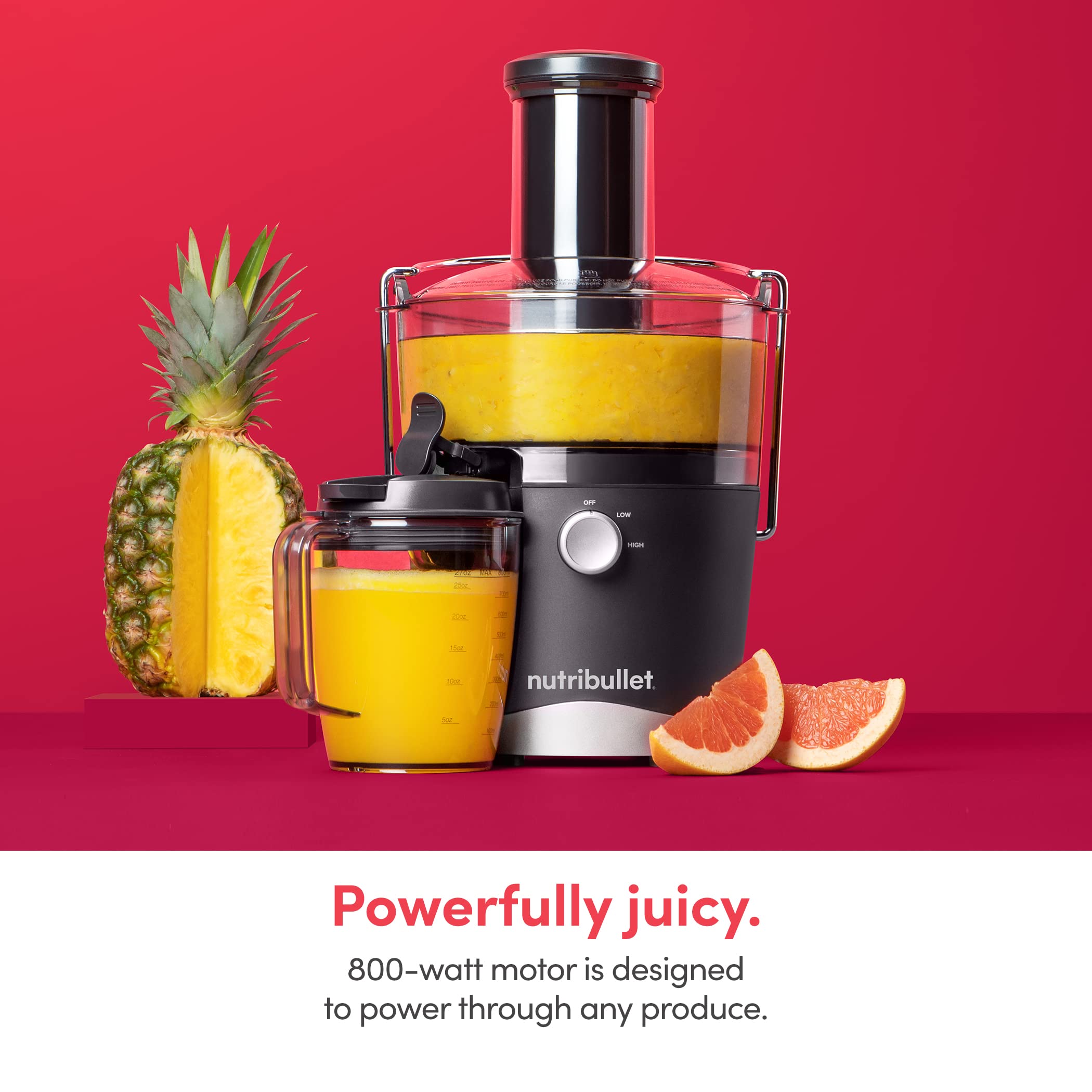 Foto 7 | Exprimidor Centrífugo Nutribullet Nbj50100 1.5l 800w Gris - Venta Internacional.