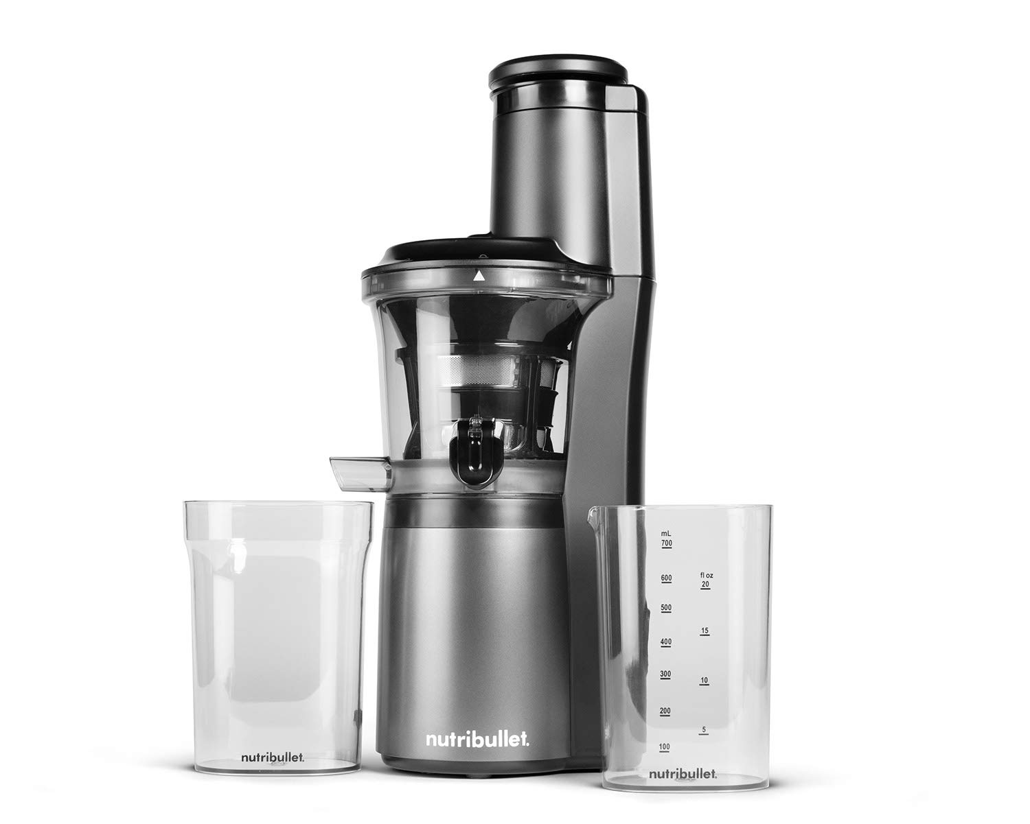 Exprimidor Lento Nutribullet Nbj50300, 150 W, 700 Ml, Color Negro - Venta Internacional.