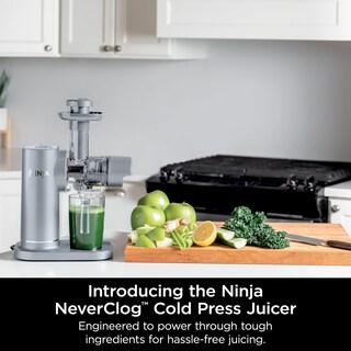 Foto 2 | Exprimidor Ninja Neverclog Jc151sl Segunda Generación Gris - Venta Internacional