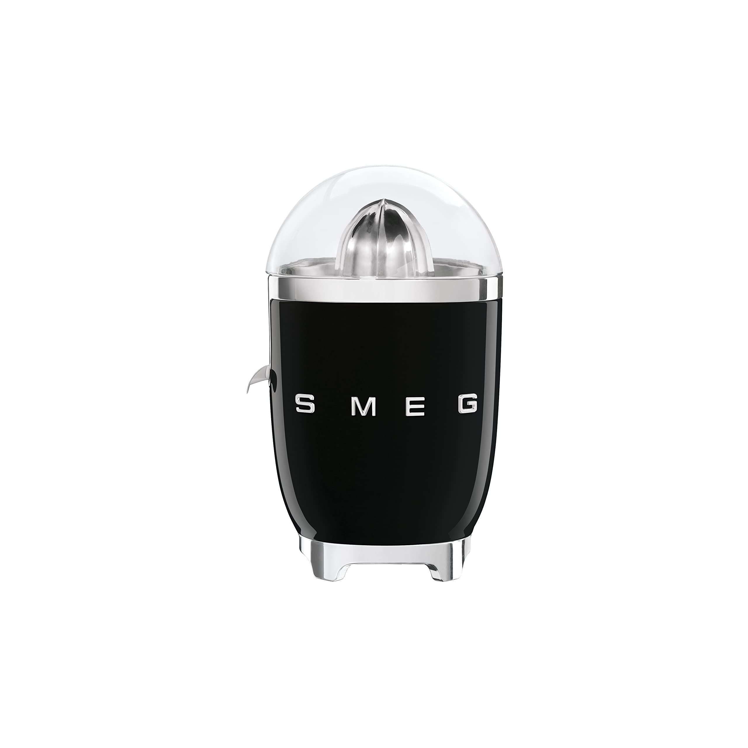 Exprimidor De Cítricos Smeg Cjf01blus Con Motor De 80 W, Negro - Venta Internacional.