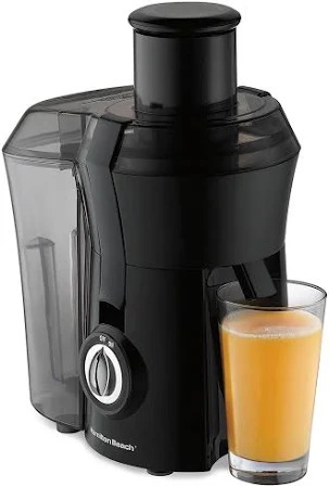 Extractor de Jugo Hamilton Beach Negro
