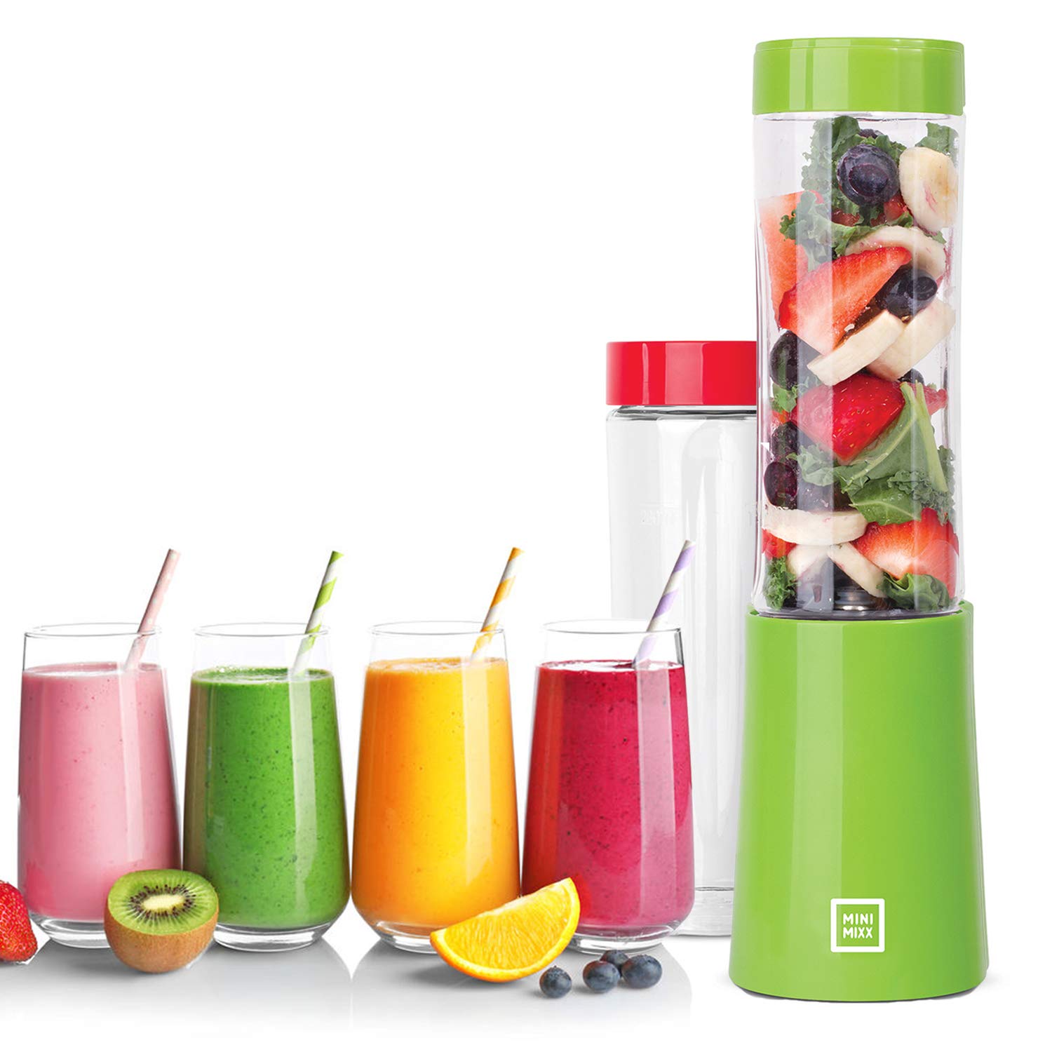 Foto 2 pulgar | Batidora Personal Euro Cuisine Mm1r Compact 150 W 2 Tazas Roja - Venta Internacional.