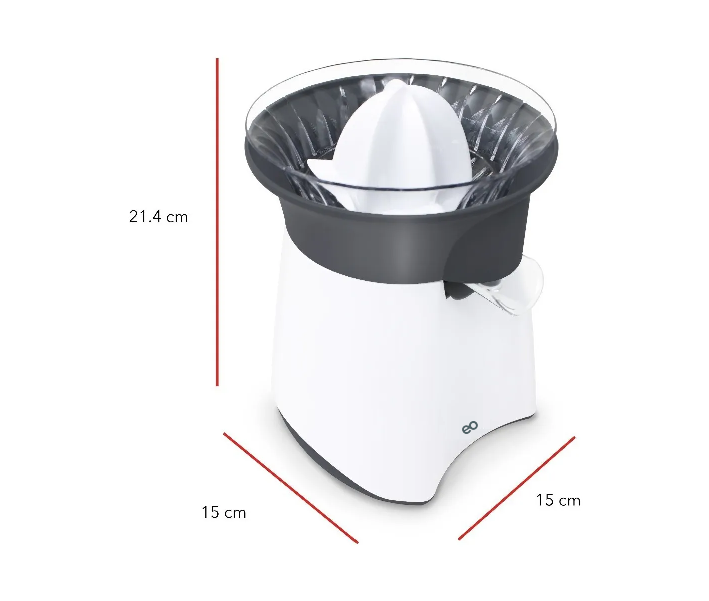 Foto 3 pulgar | Exprimidor De Cítricos Cocina Bebidas  Eo Safe Imports Esi-20325 Blanco