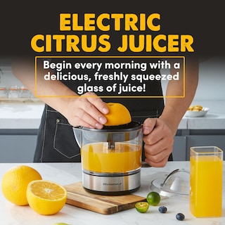 Foto 3 | Exprimidor Eléctrico De Cítricos Elite Gourmet Ets623 700 Ml Negro/acero - Venta Internacional.