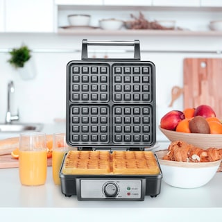 Foto 3 | Wafflera Belga Masterchef Heat+ Premium 4 Rebanadas
