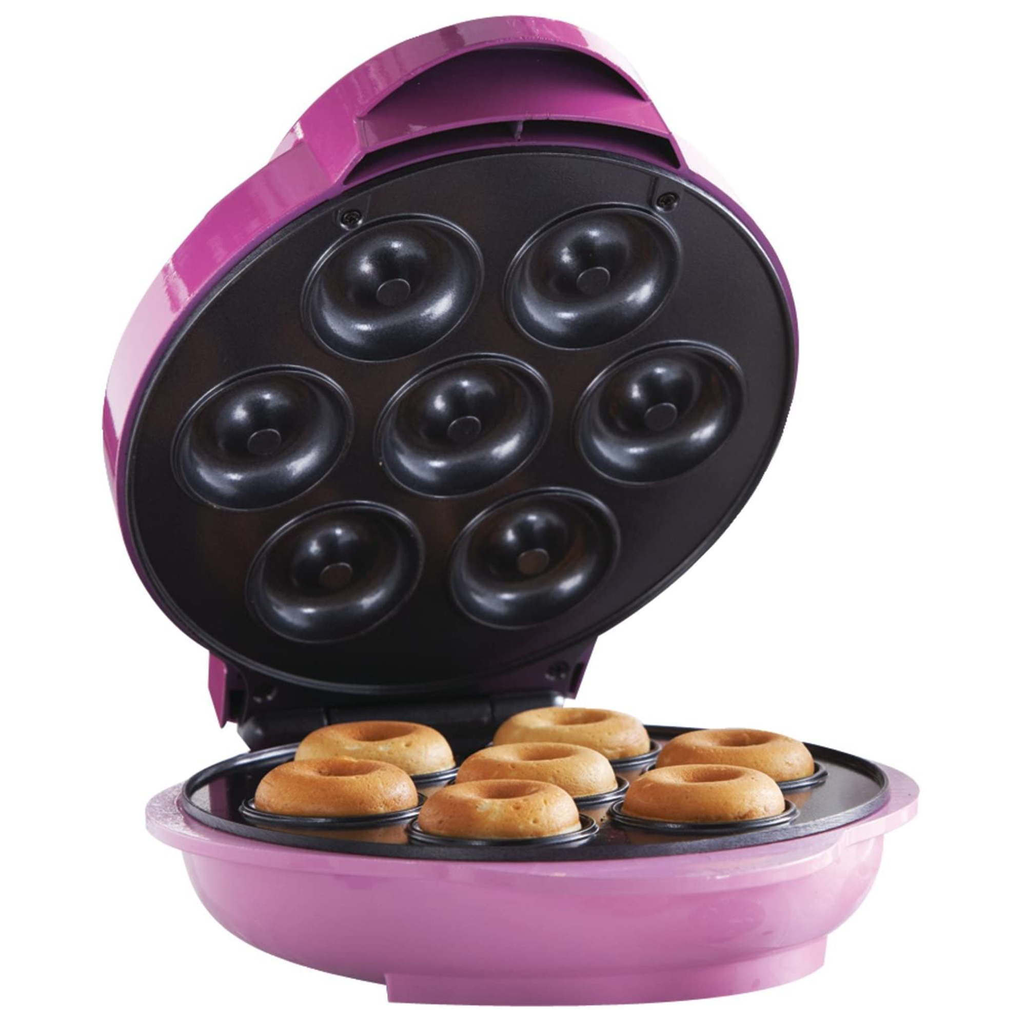 Máquina de Mini Donas Brentwood Ts 250 color Rosa