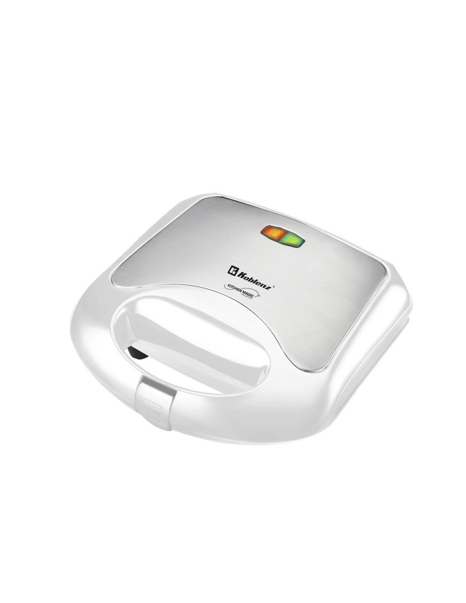 Foto 2 pulgar | Sandwichera Koblenz Skm-800 Bi Antiadherente Blanco