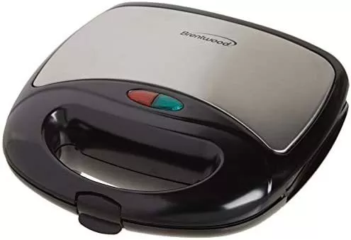Foto 2 pulgar | Sandwichera Brentwood Ts240b Nonstick Compact Dual Negro