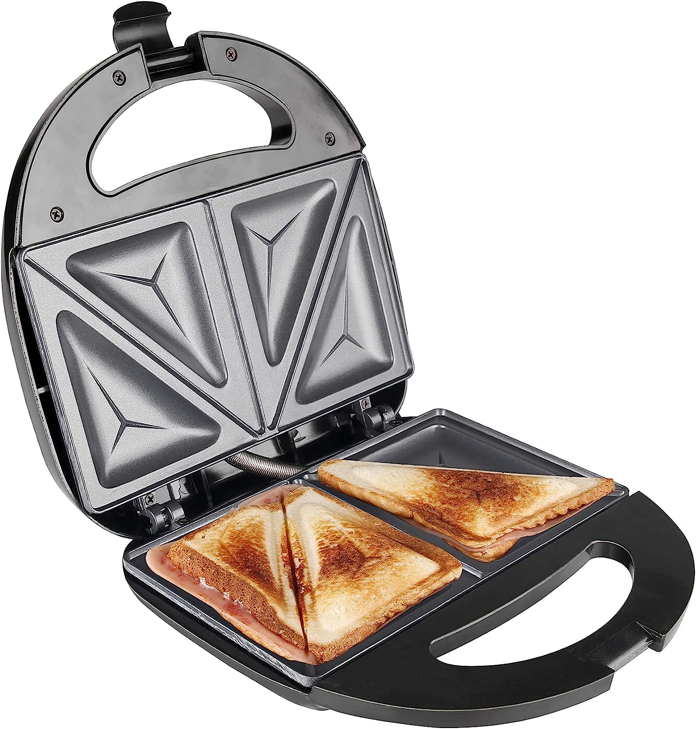 Foto 5 | Sandwichera Antiadherente Taurus Poseidón Platinum color Negro