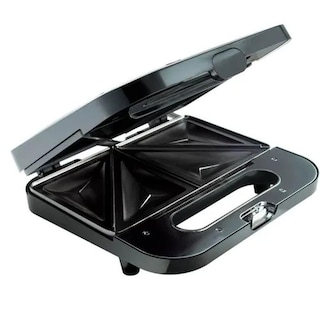 Foto 1 | Sandwichera Oster 2 Placas Antiadherentes Negra
