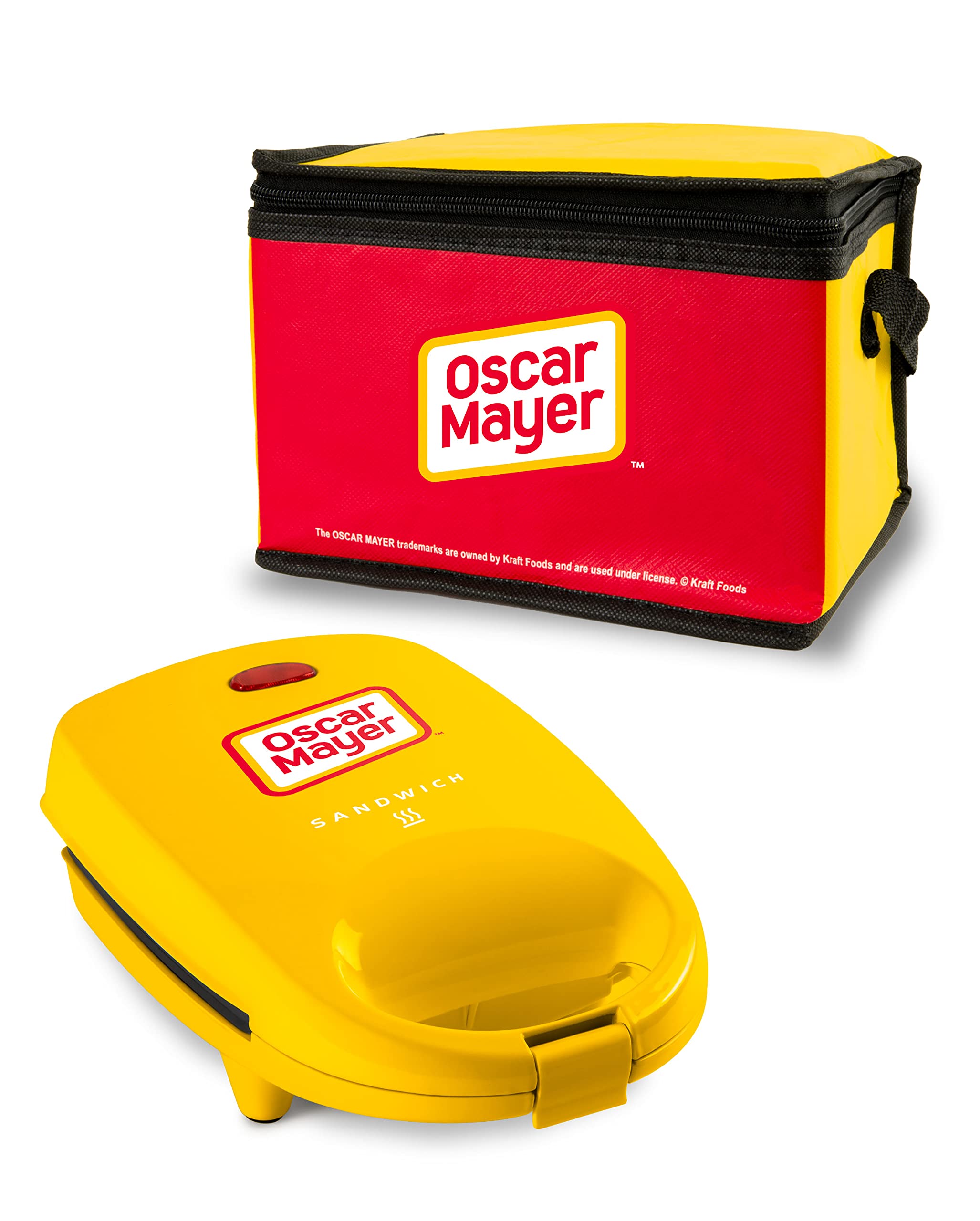 Sandwichera Nostalgia Oscar Mayer 520w 5 Pulgadas Amarilla - Venta Internacional