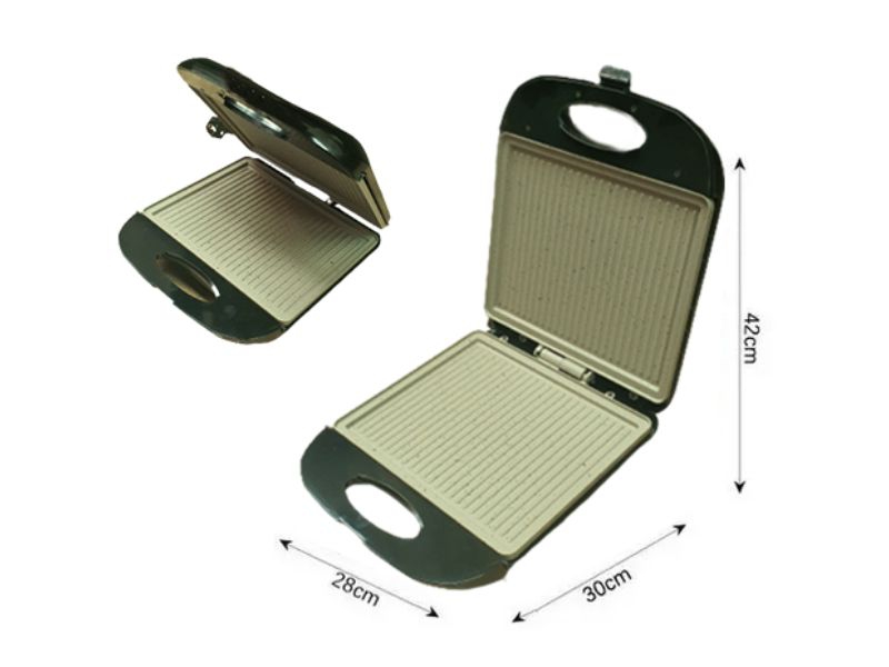 Foto 5 pulgar | Tostadora Eléctrica 2 En 1 Para Hacer Sándwiches Con Plancha Doble - Venta Internacional.