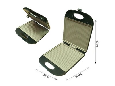 Foto 4 | Tostadora Eléctrica 2 En 1 Para Hacer Sándwiches Con Plancha Doble - Venta Internacional.