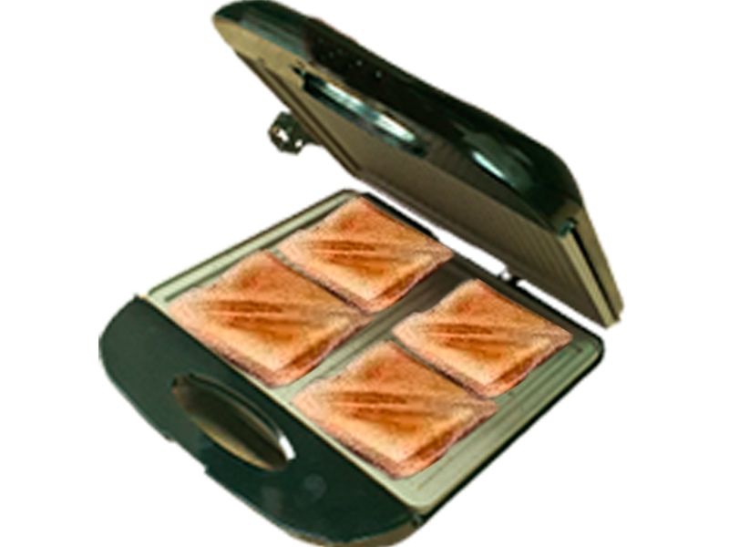 Foto 6 pulgar | Tostadora Eléctrica 2 En 1 Para Hacer Sándwiches Con Plancha Doble - Venta Internacional.