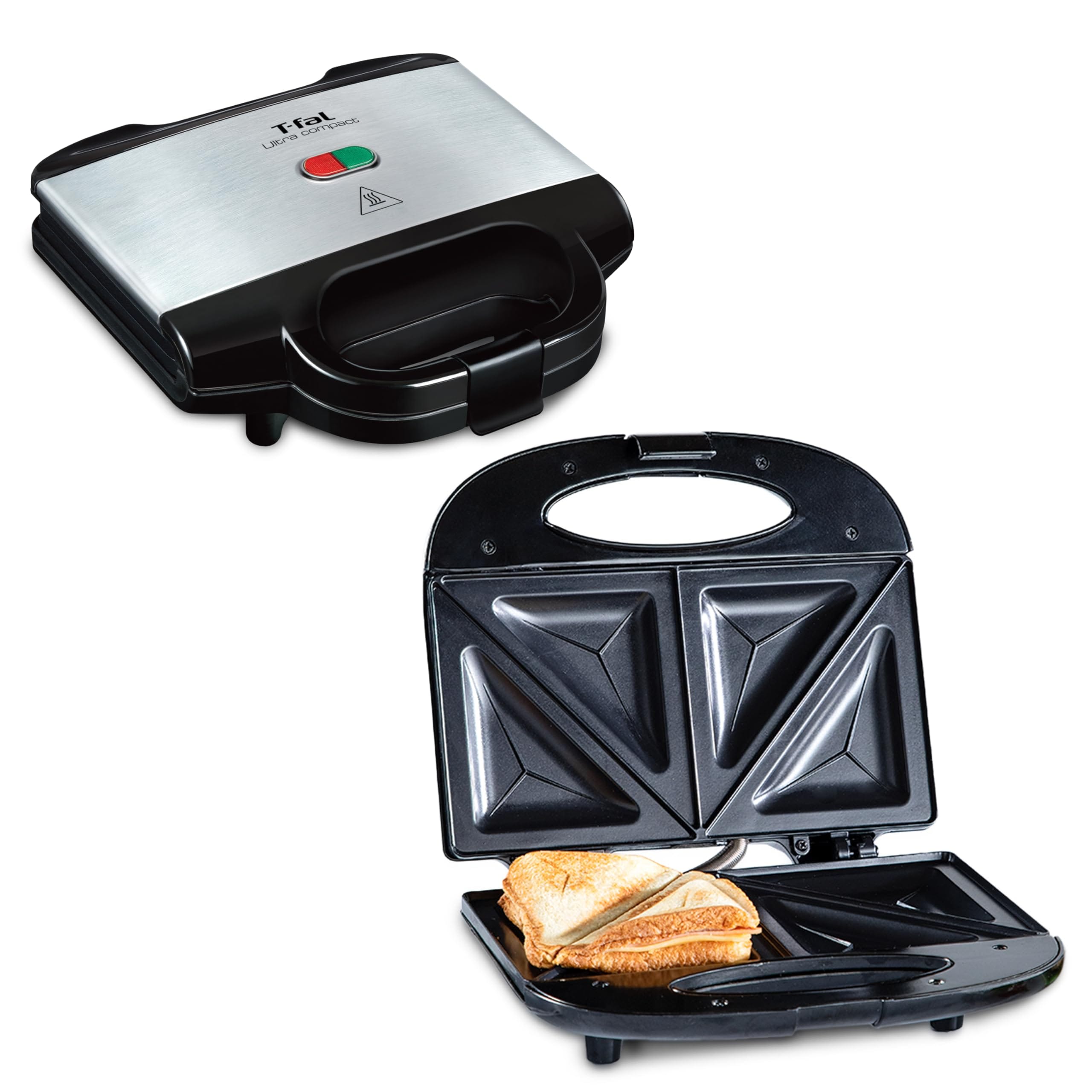 Sandwichera T-fFal Compact  Acero Inoxidable 625w - Venta Internacional $1,478