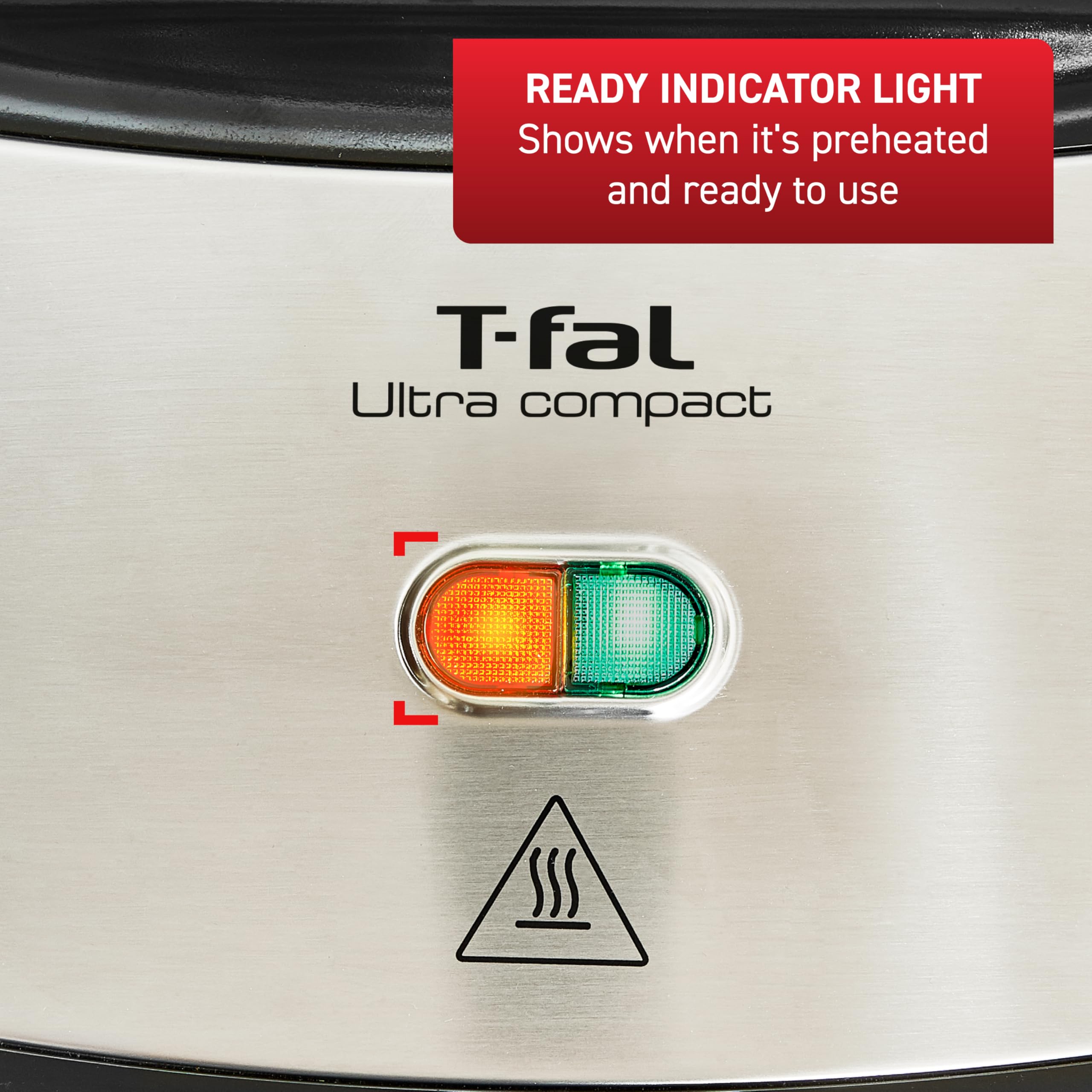 Foto 6 pulgar | Sandwichera T-fFal Compact  Acero Inoxidable 625w - Venta Internacional
