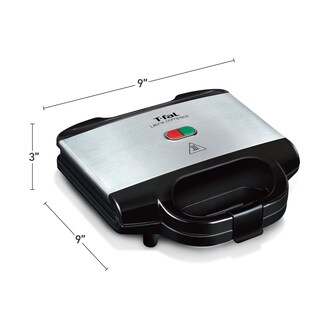 Foto 6 | Sandwichera T-fFal Compact Acero Inoxidable 625w - Venta Internacional