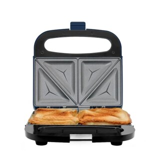 Foto 2 | Sandwichera Taurus S2p Navy – 2 Sandwiches, Placas Antiadherentes, Color Azul