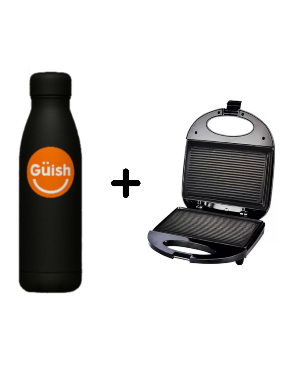 Sandwichera Electrica Antiadherente + Termo Güish