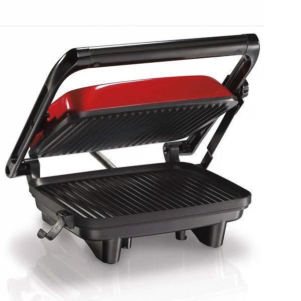 Sandwichera Hamilton Beach 25462z Panini Rojo