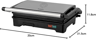 Foto 5 | Plancha Sadwichera Masterchef Mk-pg-2 Dos Rebanadas