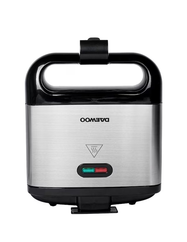 Sandwichera Daewoo Dsm-9743 de Acero Inoxidable