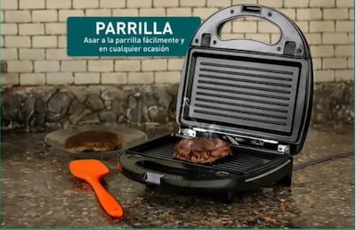 Foto 4 | Sandwichera Waflera Eléctrica 3 En 1