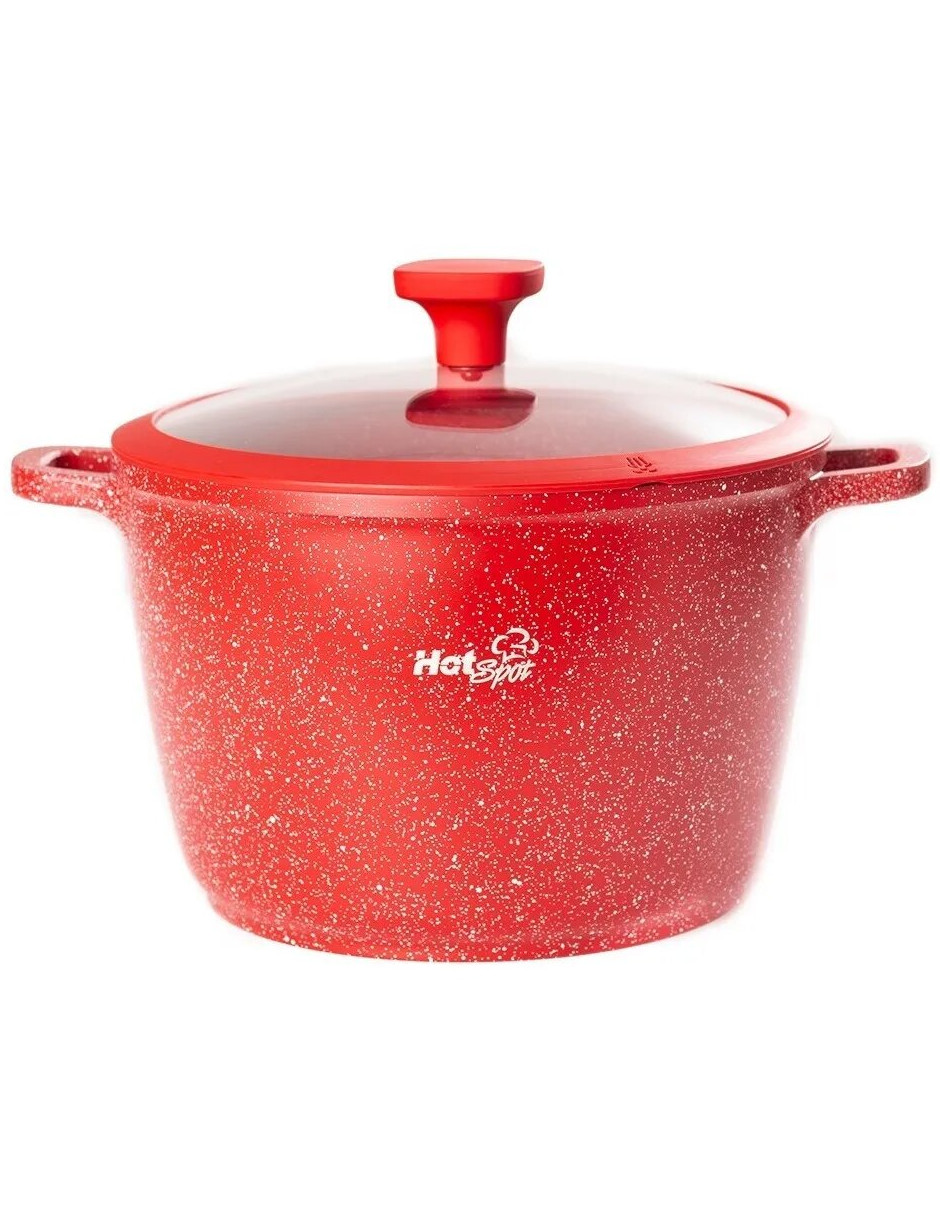 Olla Ultra Hot Spot color Rojo 30 CM