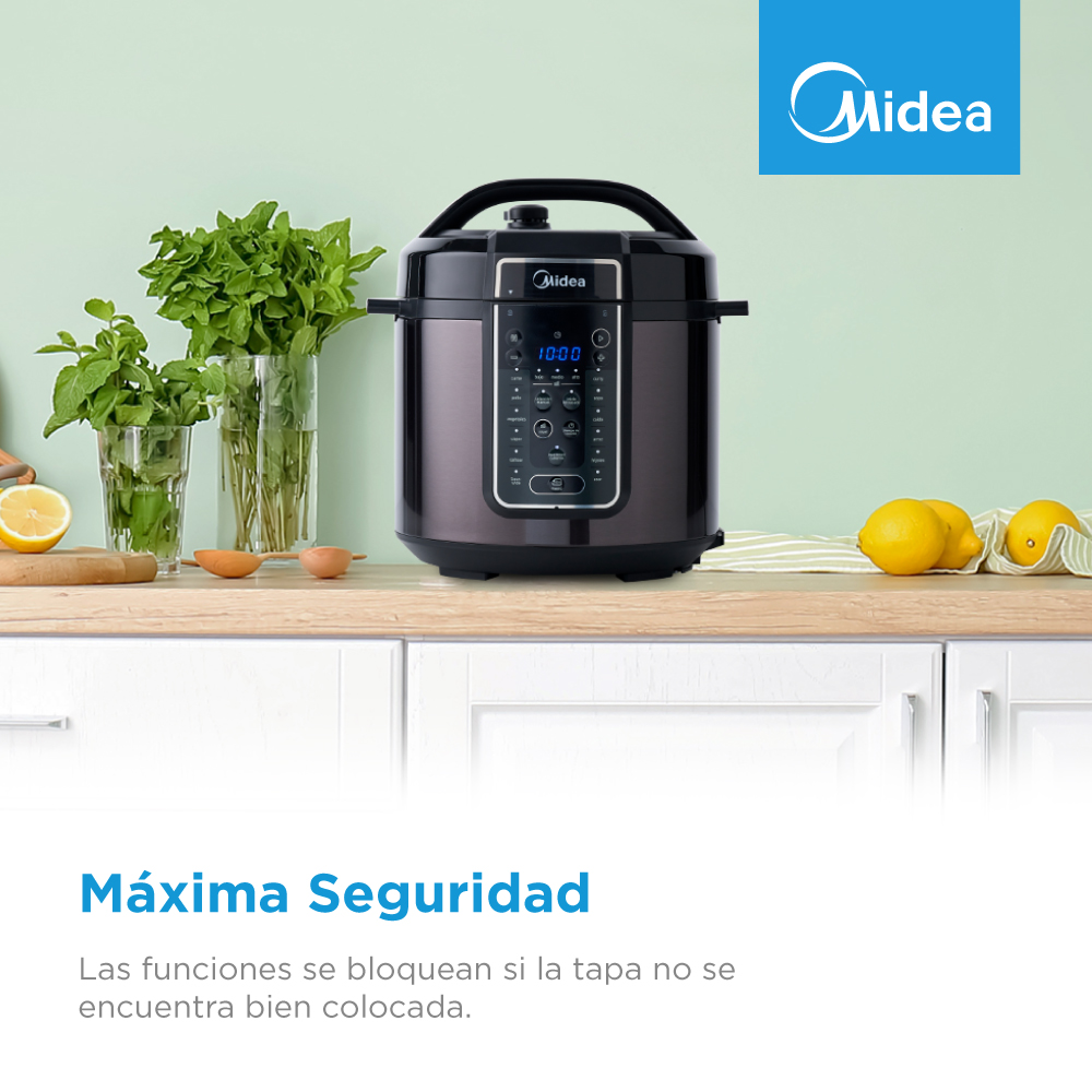 Foto 7 pulgar | Olla de Presión Midea Multifuncional Inner Chef 6l