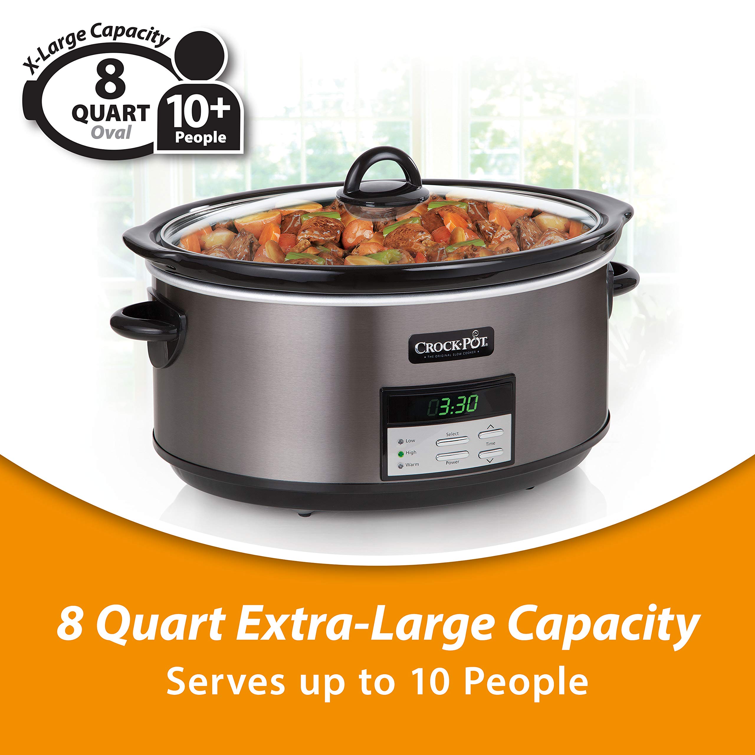 Foto 5 pulgar | Olla de Cocción Crock Pot Programable-Venta Internacional