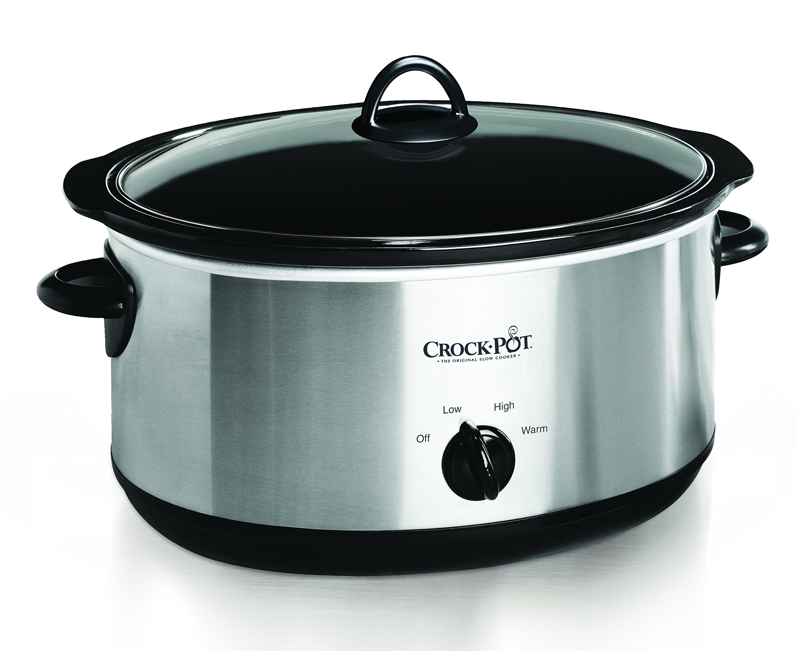 Olla de Cocción Lenta Crock-Pot Ovalada Acero Inoxidable 8 Cuartos - Venta Internacional