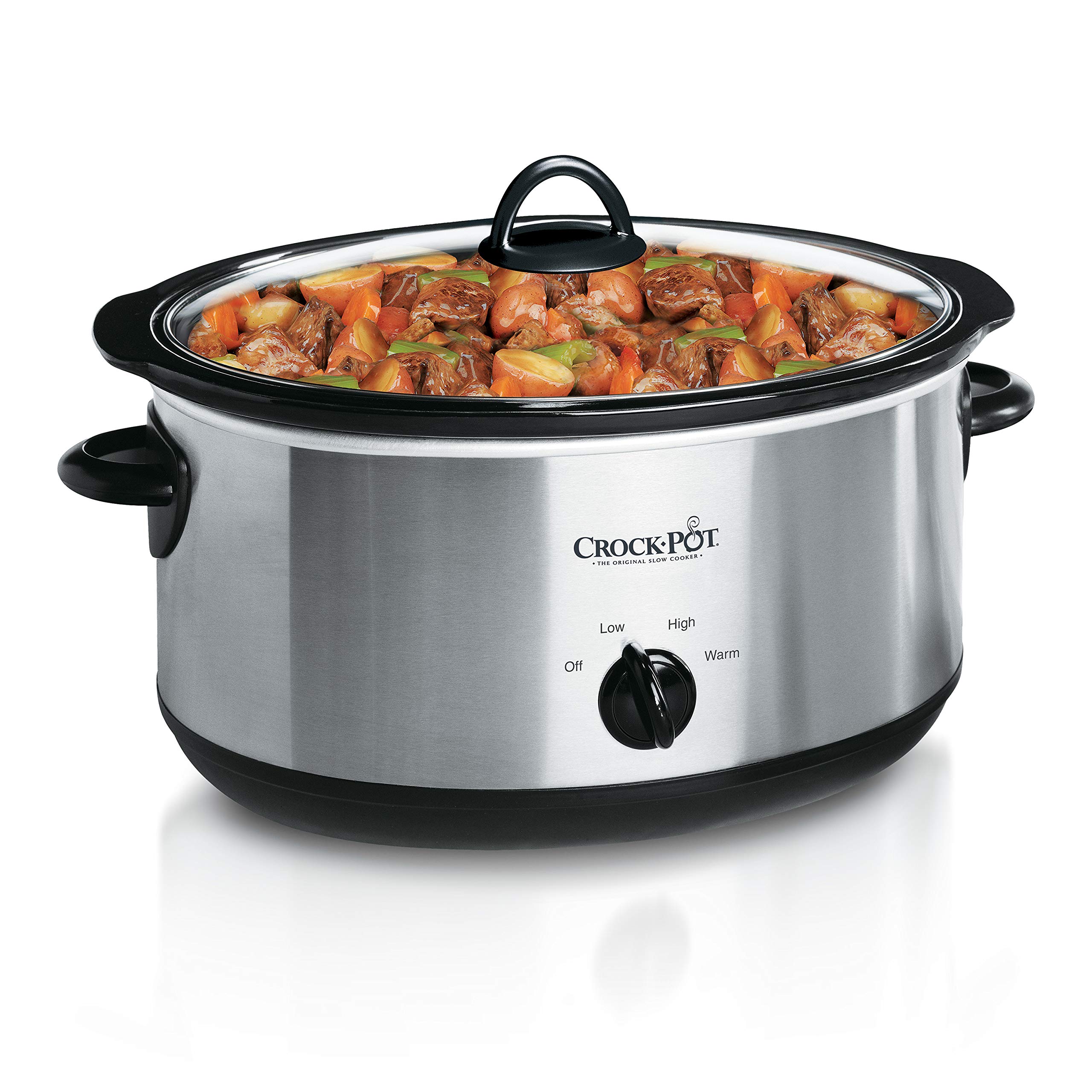 Foto 2 | Olla de Cocción Lenta Crock-Pot Ovalada Acero Inoxidable 8 Cuartos - Venta Internacional