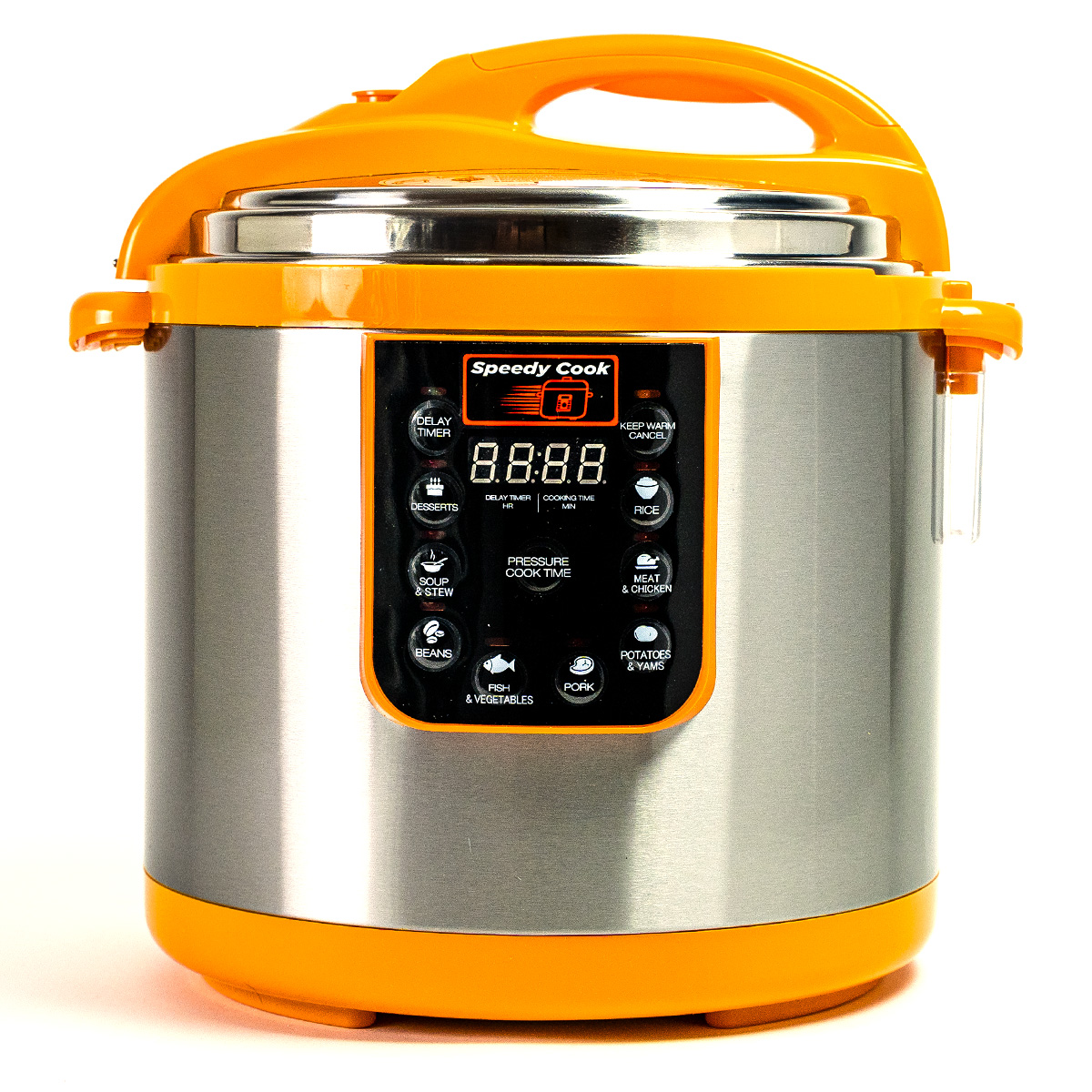 Olla De Presion Speedy Cook Multifuncional 6 En 1 9.7 Litros Naranja $2,089