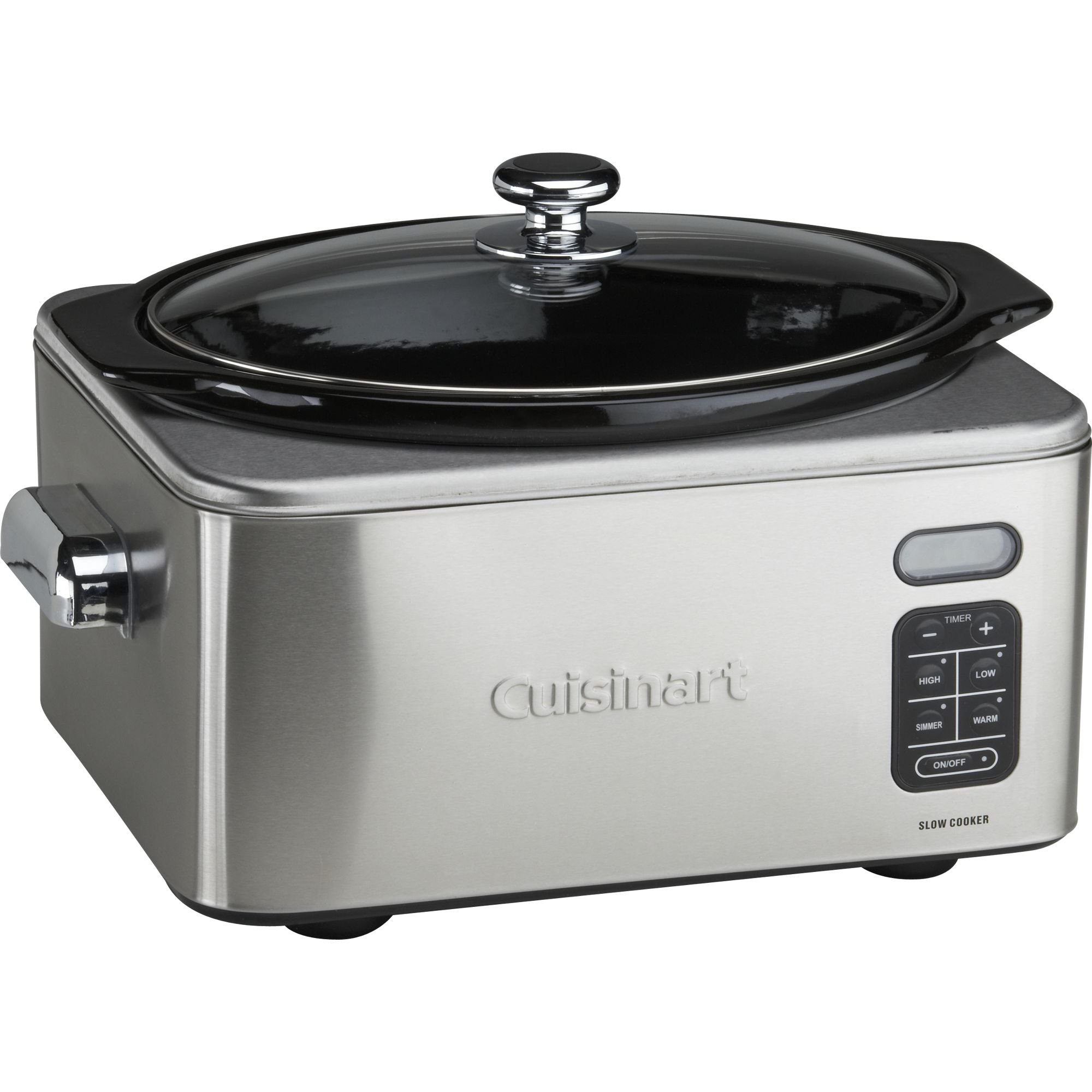 Olla De Cocción Lenta Cuisinart Psc-650 De Acero Inoxidable, 6,5 L, Color Plateado - Venta Internacional.