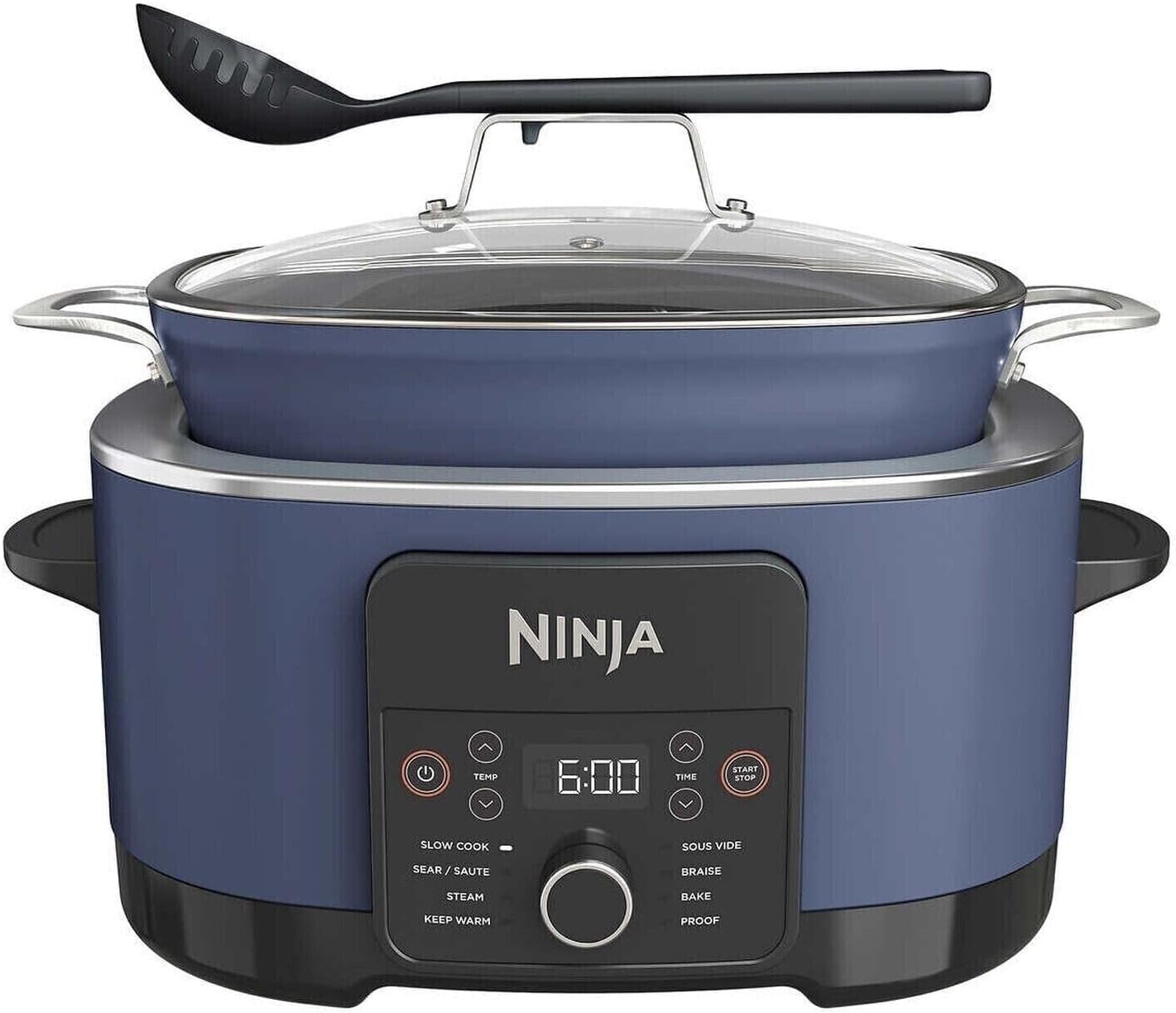 Foto 8 pulgar | Multicocina Ninja Foodi Possiblecooker Pro, 8.5 Cuartos De Galón, Azul Marino - Venta Internacional.