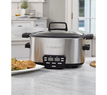 Foto 2 | Central De Cocción Multiusos Cuisinart Msc-600, 6 L, Plateada - Venta Internacional.