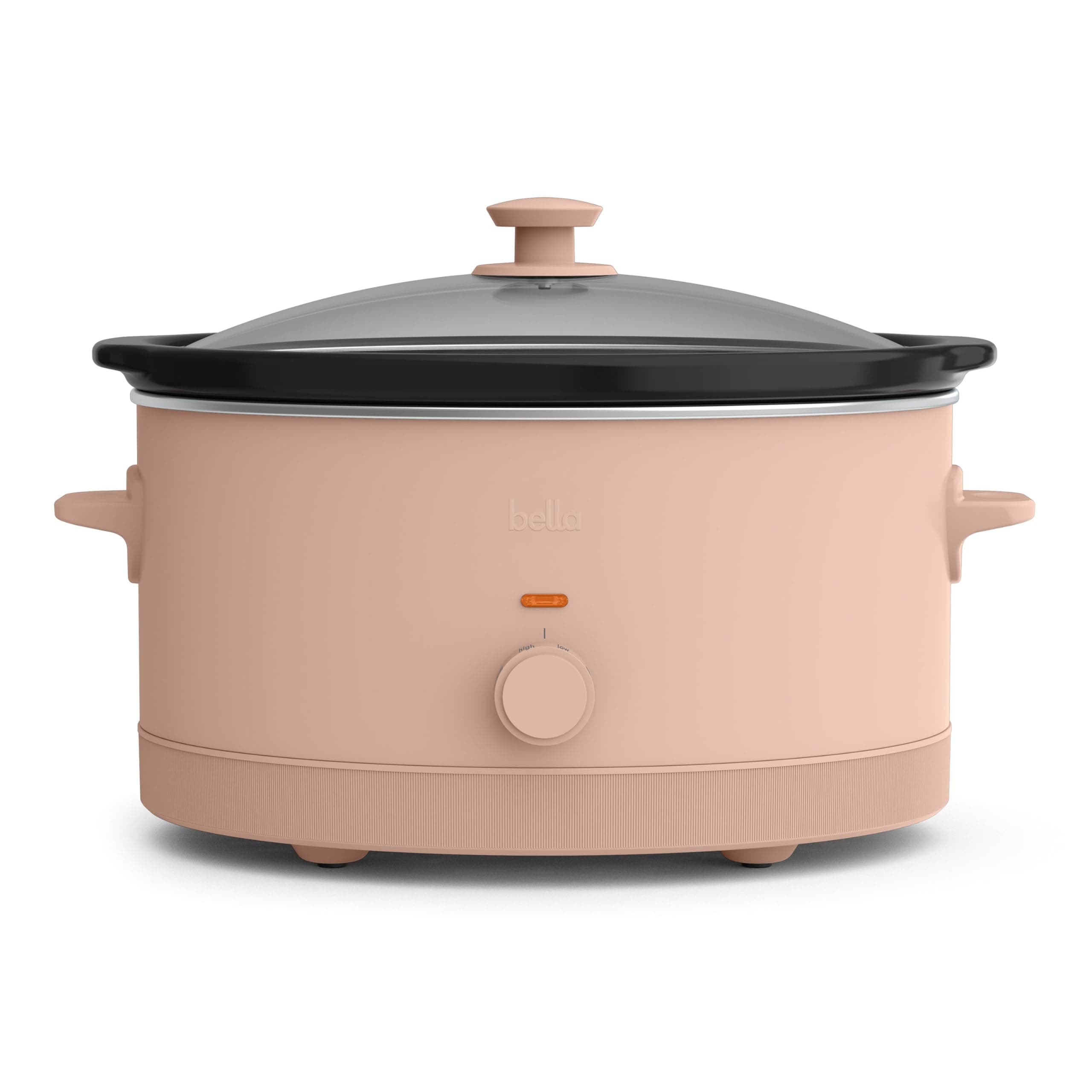 Slow Cooker Bella 6.0l Evergood, Revestimiento Cerámico Antiadherente - Venta Internacional. $1,385
