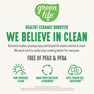 Foto 7 | Olla de Cocción Greenlife Amarilla-Venta Internacional
