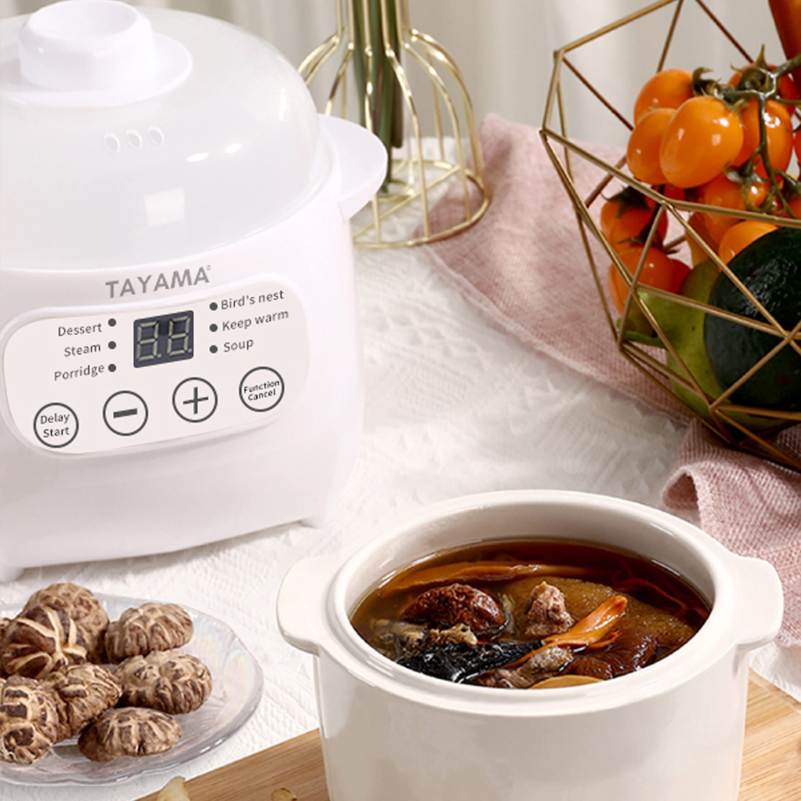Foto 7 | Cocina Para Estofar Tayama Mini Ceramic De 1 Litro Con Temporizador Preconfigurado - Venta Internacional.