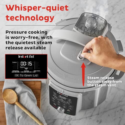 Foto 4 pulgar | Olla A Presión Eléctrica Instant Pot Duo Plus De Acero Inoxidable De 6 Litros - Venta Internacional.