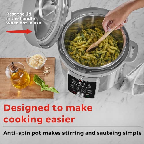 Foto 5 | Olla A Presión Eléctrica Instant Pot Duo Plus De Acero Inoxidable De 6 Litros - Venta Internacional.