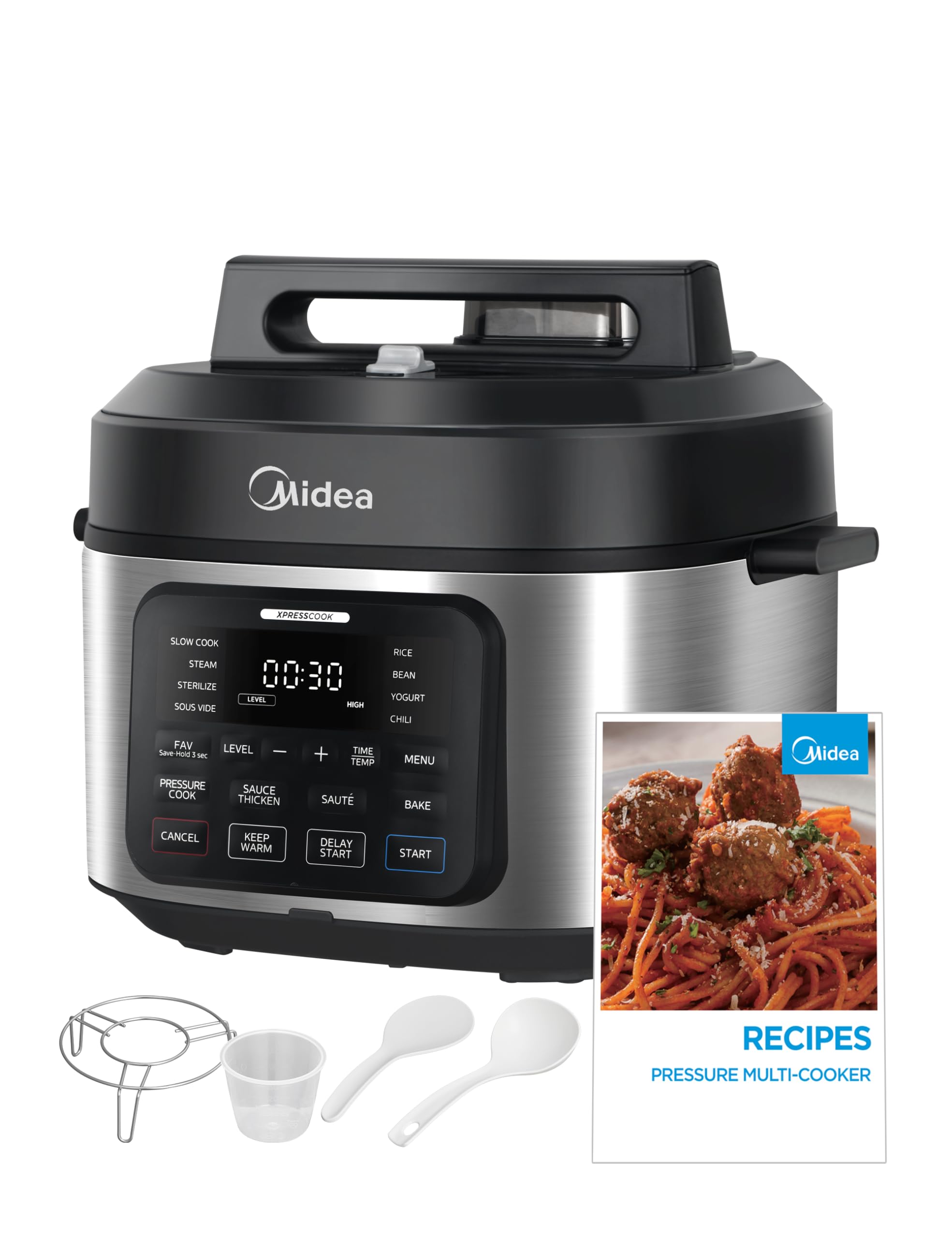 Foto 2 pulgar | Olla A Presión Eléctrica Midea Widemax 6.5l 12 En 1 - Venta Internacional.