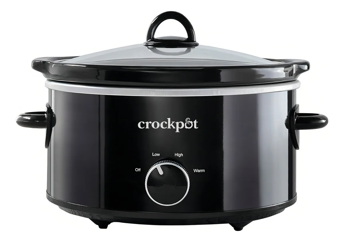 Foto 2 | Olla Electrica Coccion Lenta Crock Pot 4 Quart Cocina Negro