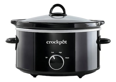 Foto 2 | Olla Electrica Coccion Lenta Crock Pot 4 Quart Cocina Negro