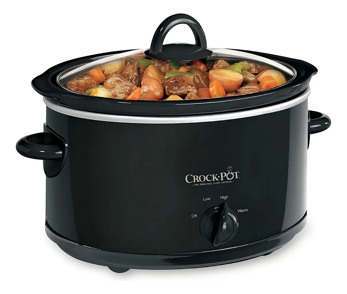Foto 3 | Olla Electrica Coccion Lenta Crock Pot 4 Quart Cocina Negro